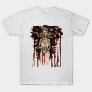 Medusa presents the head of Perseus T-Shirt